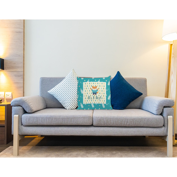 Baby Shower Decorative Pillow Case - LIFESTYLE