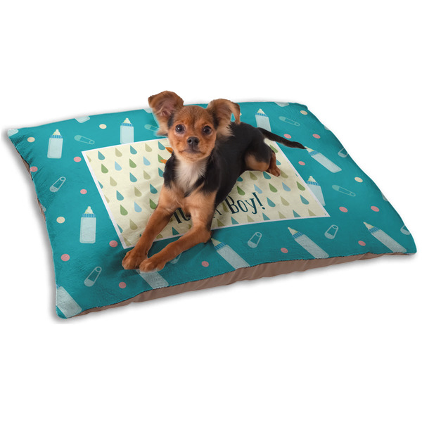 Custom Baby Shower Dog Bed - Small