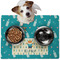 Baby Shower Dog Food Mat - Medium LIFESTYLE