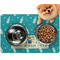 Baby Shower Dog Food Mat - Small LIFESTYLE
