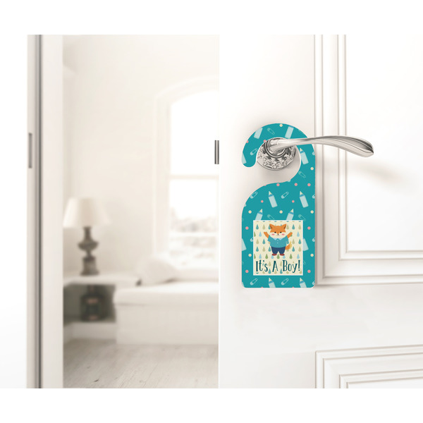 Baby Shower Door Hanger - LIFESTYLE