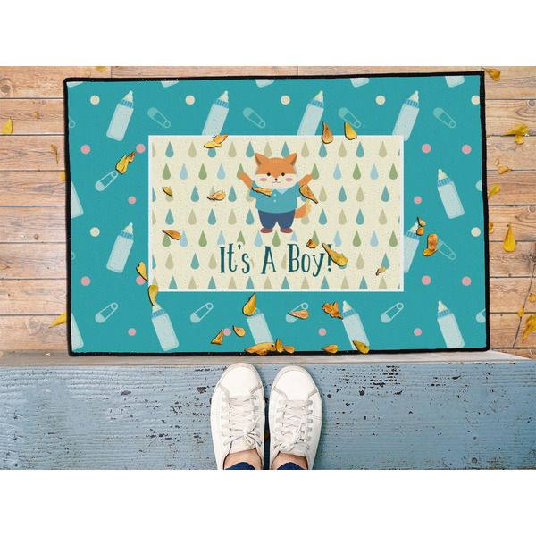Baby Shower Door Mat - LIFESTYLE (Med)