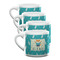 Baby Shower Double Shot Espresso Mugs - Set of 4 Front