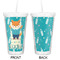 Baby Shower Double Wall Tumbler with Straw - Approval