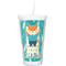 Baby Shower Double Wall Tumbler with Straw (Personalized)