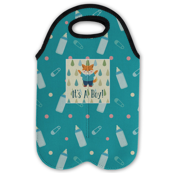 Baby Shower Double Wine Tote - Flat (new)