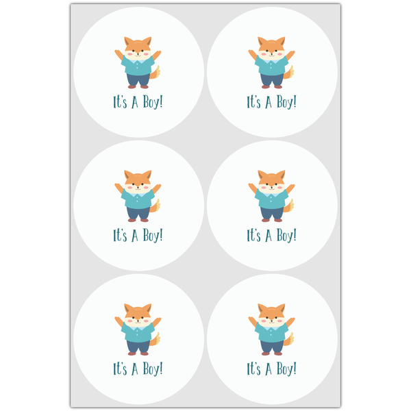 Baby Shower Drink Topper - Large - Set of 6