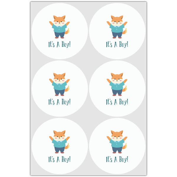 Baby Shower Drink Topper - XLarge - Set of 6