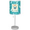 Baby Shower Drum Lampshade with base included