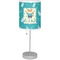Baby Shower Lamp with Drum Shade