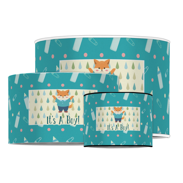 Baby Shower Drum Lampshades - MAIN