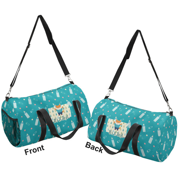 Baby Shower Duffle bag large front and back sides