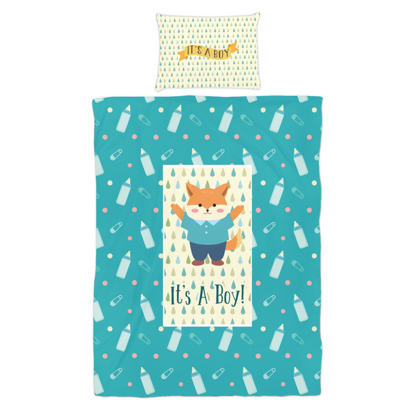 Baby Shower Duvet Cover Set - Twin - Alt Approval