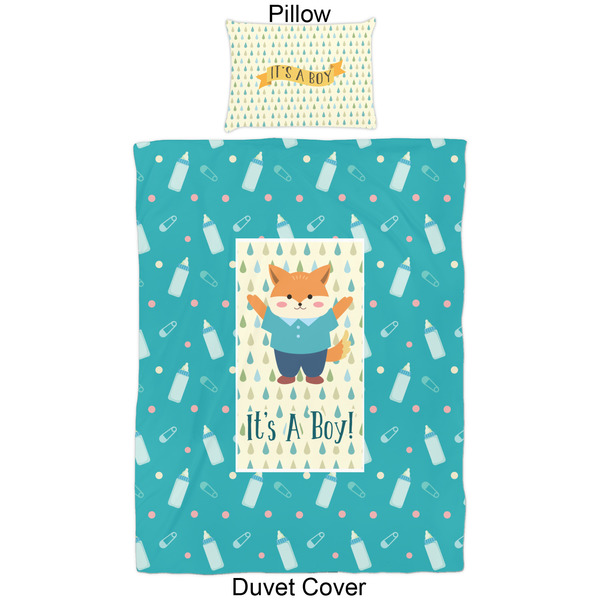 Baby Shower Duvet Cover Set - Twin - Approval
