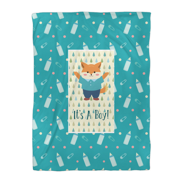 Baby Shower Duvet Cover - Twin XL - Front