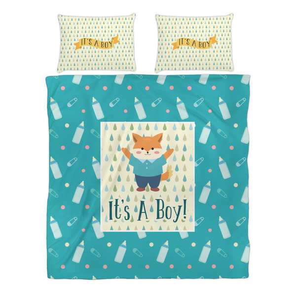 Baby Shower Duvet cover Set - Queen - Alt Approval