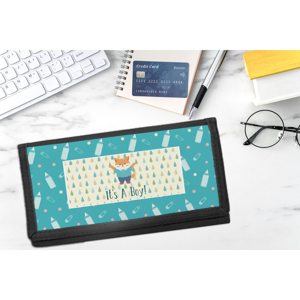 Baby Shower DyeTrans Checkbook Cover - LIFESTYLE