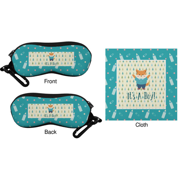 Baby Shower Eyeglass Case & Cloth (Approval)