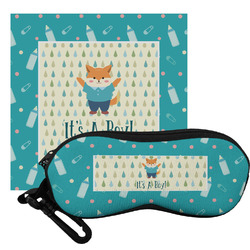 Baby Shower Eyeglass Case & Cloth (Personalized)