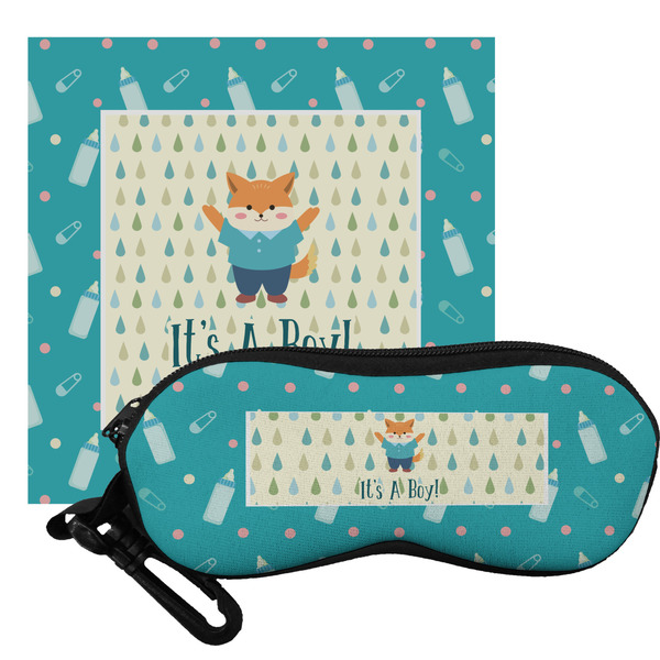 Custom Baby Shower Eyeglass Case & Cloth (Personalized)