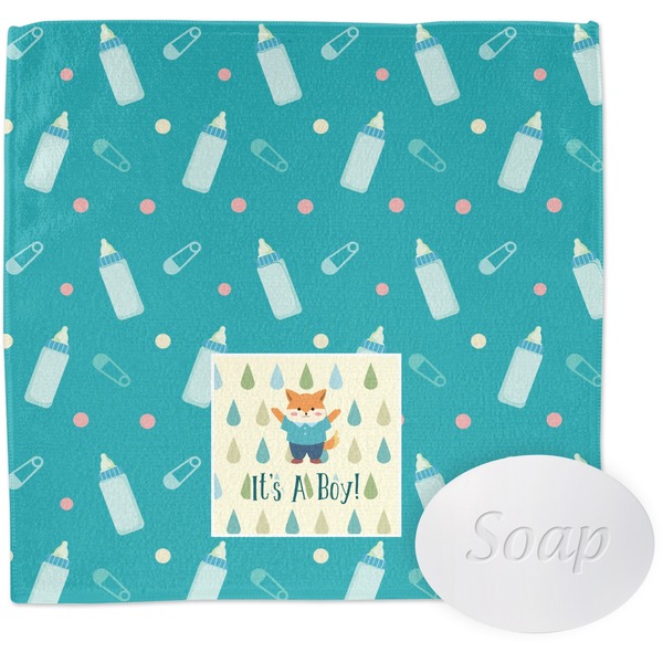 Custom Baby Shower Washcloth (Personalized)