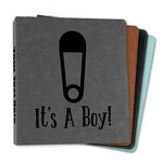 Baby Shower Leather Binder - 1"