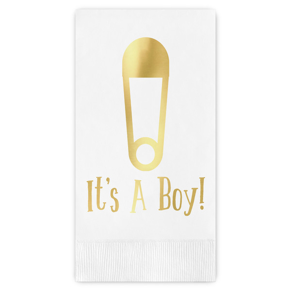 Custom Baby Shower Guest Napkins - Foil Stamped