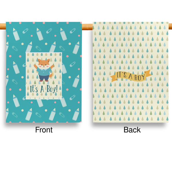 Baby Shower Garden Flags - Large - Double Sided - APPROVAL