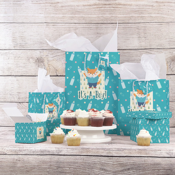 Baby Shower Gift Bags - In Context