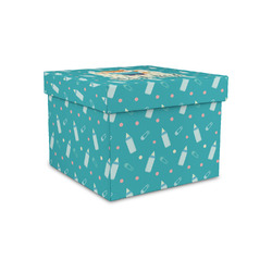 Baby Shower Gift Box with Lid - Canvas Wrapped - Small