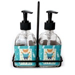 Baby Shower Glass Soap & Lotion Bottles