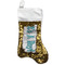 Baby Shower Gold Sequin Stocking - Front