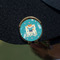 Baby Shower Golf Ball Marker Hat Clip - Gold - On Hat