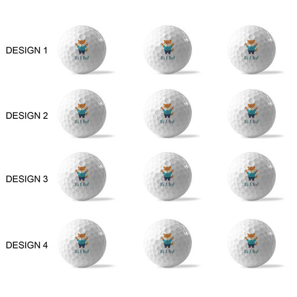 Baby Shower Golf Balls - Generic - Set of 12 - APPROVAL