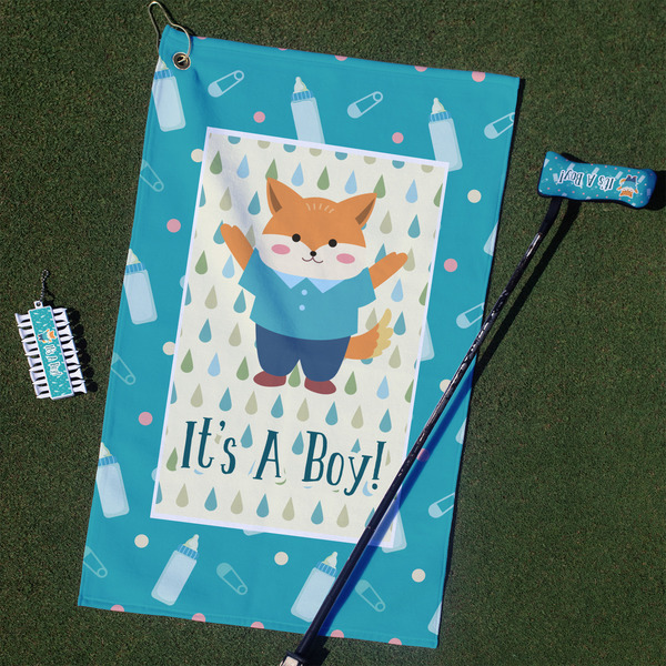 Custom Baby Shower Golf Towel Gift Set (Personalized)