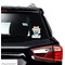 Baby Shower Graphic Car Decal (On Car Window)