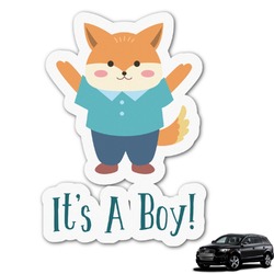 Baby Shower Graphic Car Decal (Personalized)