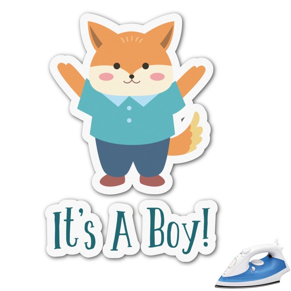 Custom Baby Shower Graphic Iron On Transfer - Up to 15"x15" (Personalized)