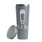 Baby Shower Grey RTIC Everyday Tumbler - 28 oz. - Lid Off