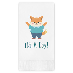 Baby Shower Guest Napkins - Full Color - Embossed Edge