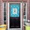 Baby Shower House Flags - Double Sided - (Over the door) LIFESTYLE