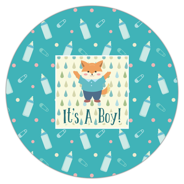 Baby Shower Icing Circle - Medium - Single