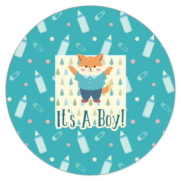 Baby Shower Icing Circle - Small - Single