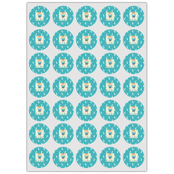 Baby Shower Icing Circle - XSmall - Set of 35