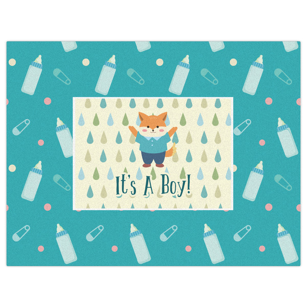Baby Shower Indoor / Outdoor Rug - 6'x8' - Front Flat