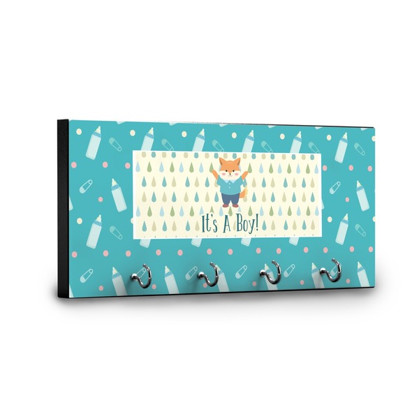 Baby Shower Key Hanger - Front View with Hooks