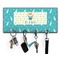 Baby Shower Key Hanger w/ 4 Hooks w/ Graphics and Text