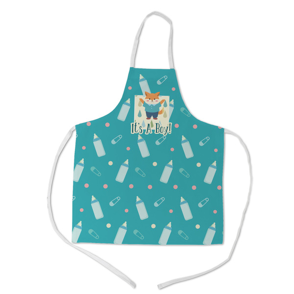 Custom Baby Shower Kid's Apron - Medium