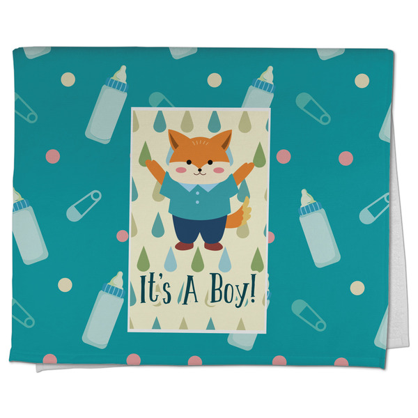 Custom Baby Shower Kitchen Towel - Poly Cotton