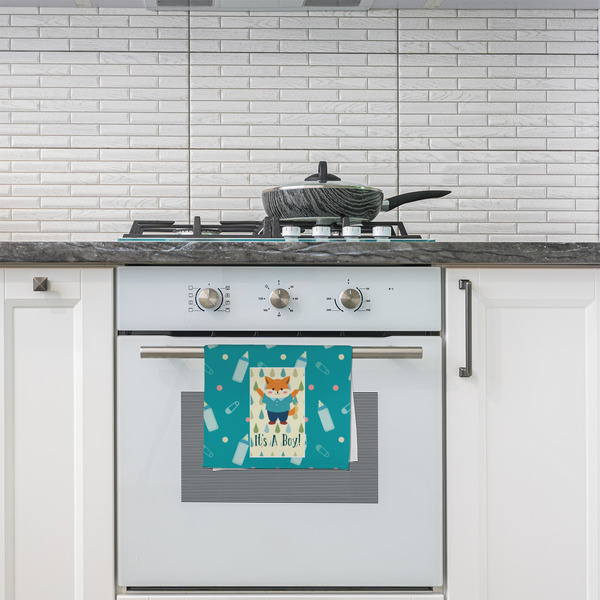 Baby Shower Kitchen Towel - Poly Cotton - Lifestyle